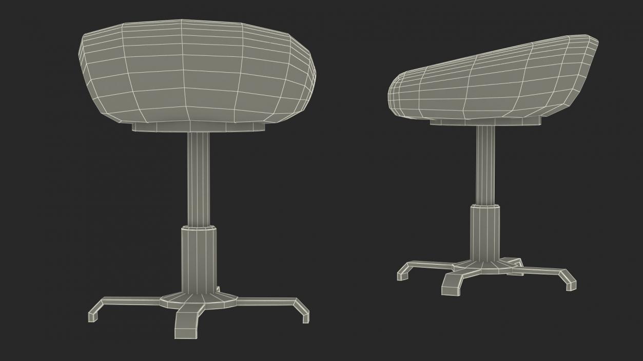 Modern Swivel Sci fi Office Chairs 3D model