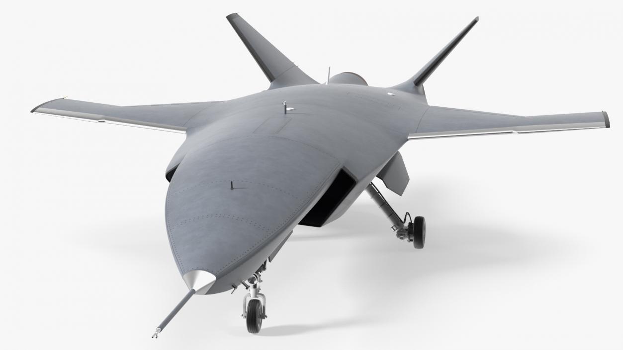 3D Stealth Multirole Unmanned Aerial Vehicle