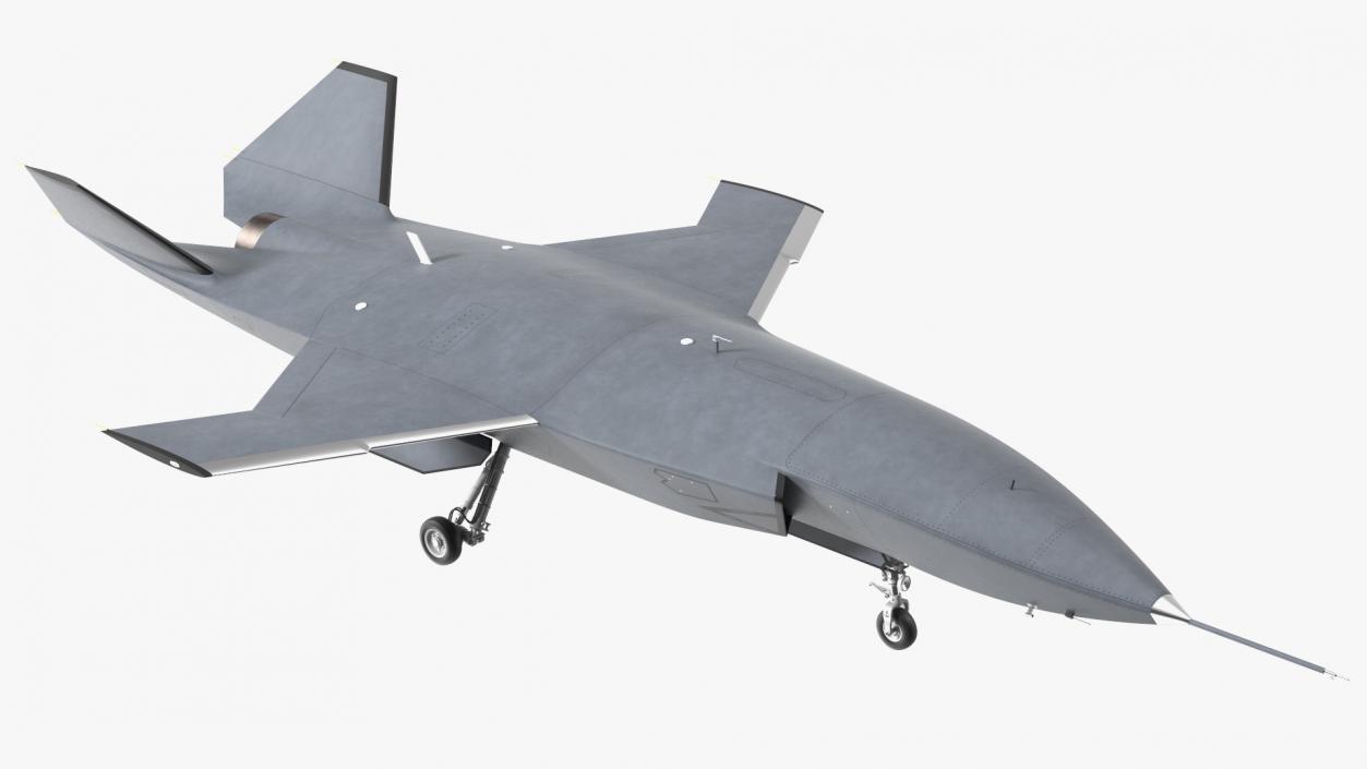 3D Stealth Multirole Unmanned Aerial Vehicle