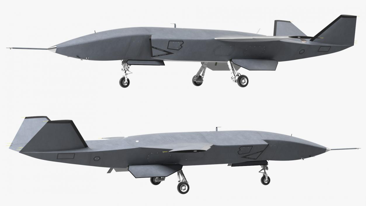 3D Stealth Multirole Unmanned Aerial Vehicle