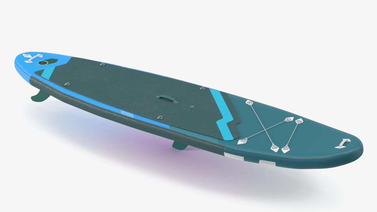 Windsurf Board Blue 3D model