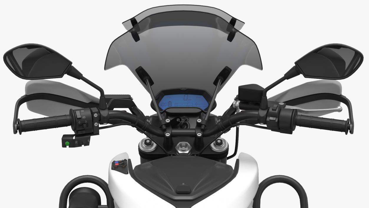 3D Zero DSRP Electric Police Motorcycle