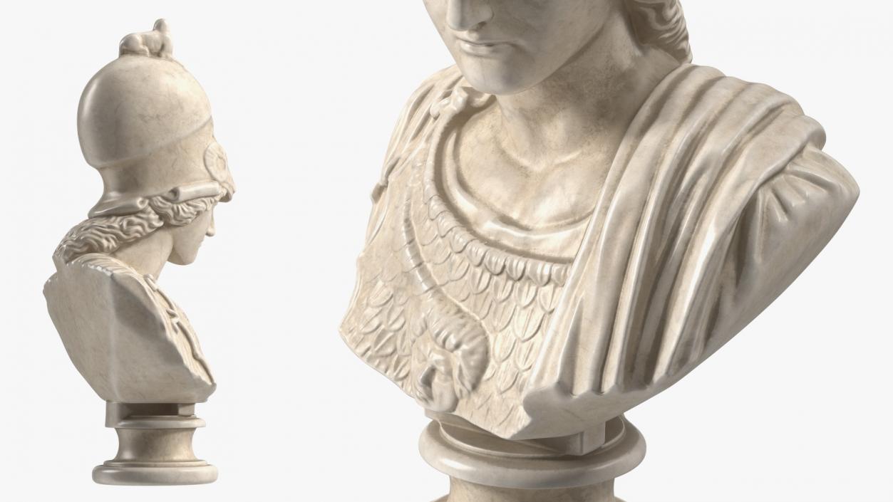 3D Ancient Busts Collection 2