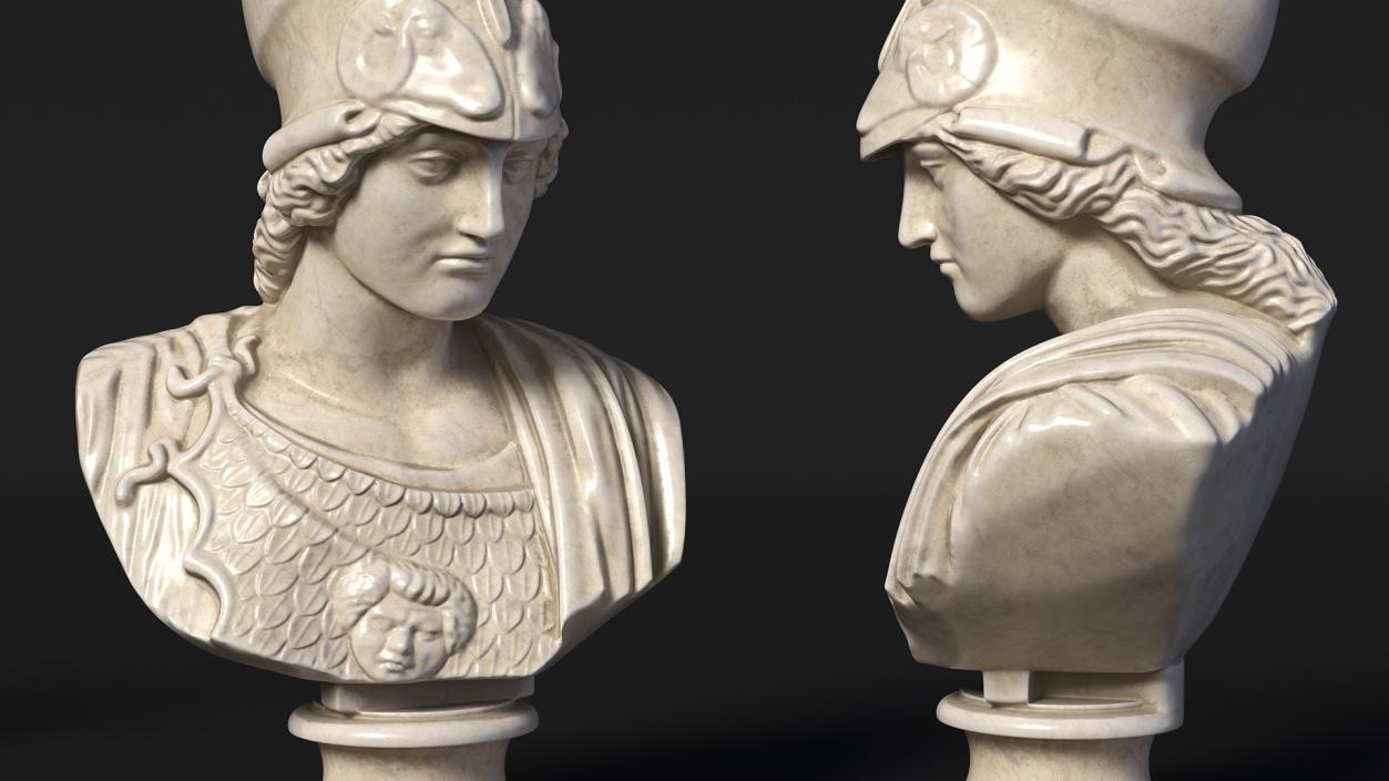 3D Ancient Busts Collection 2