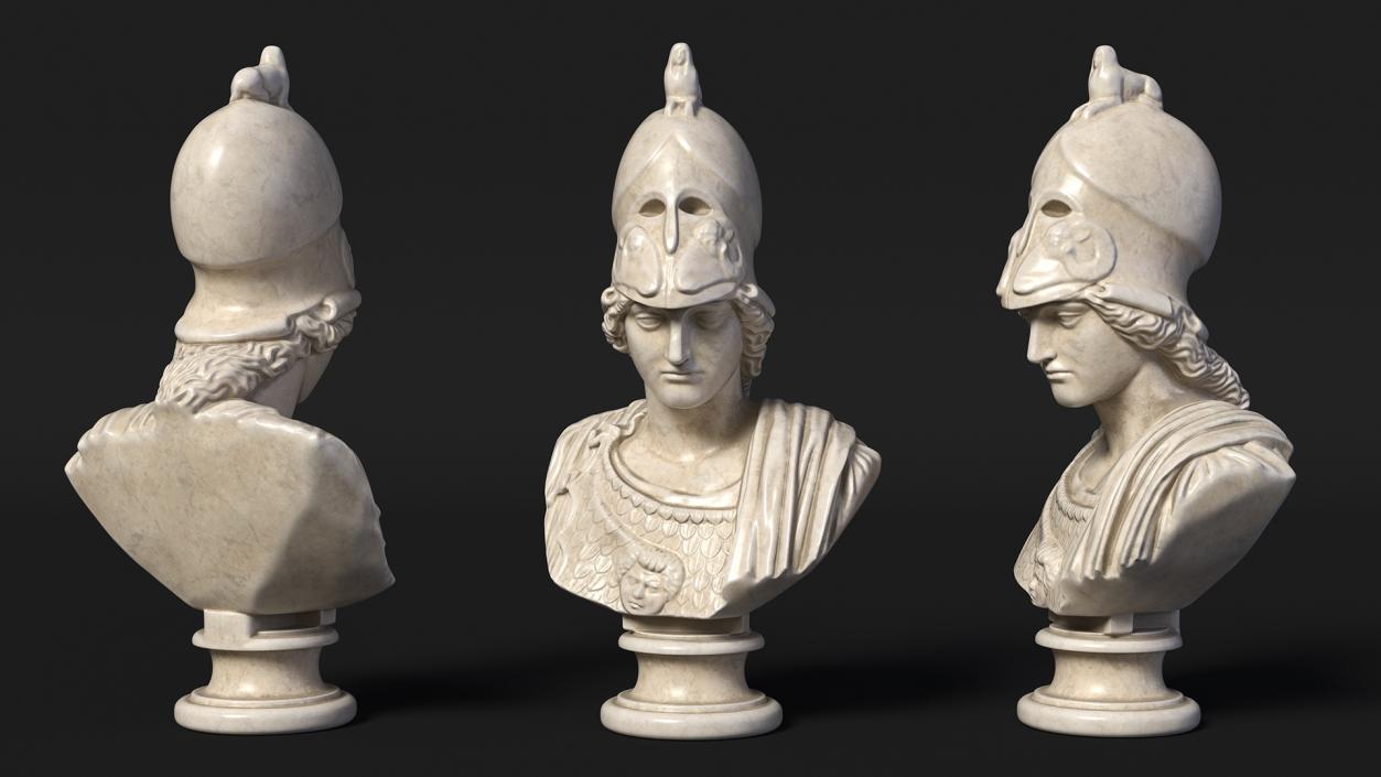 3D Ancient Busts Collection 2