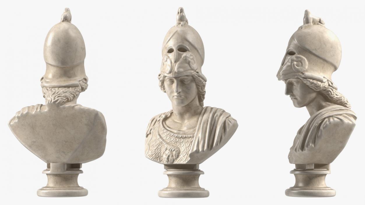 3D Ancient Busts Collection 2