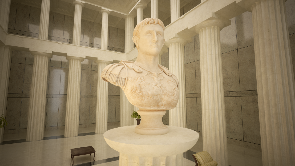 3D Ancient Busts Collection 2