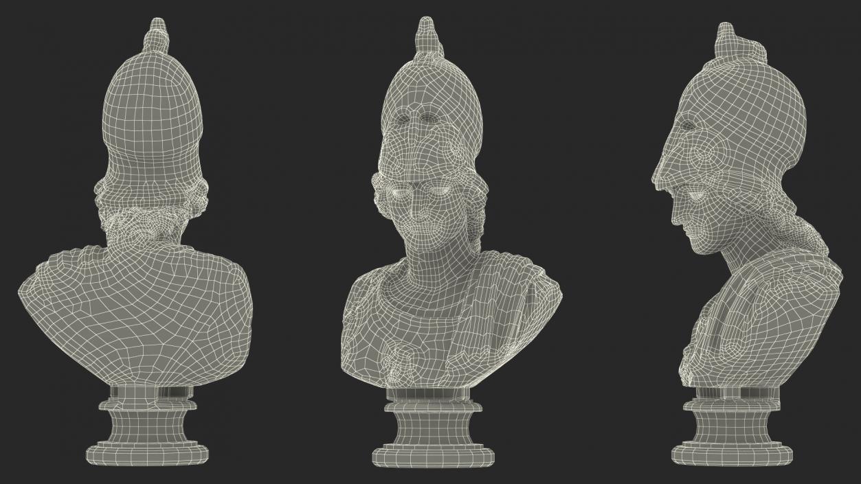 3D Ancient Busts Collection 2