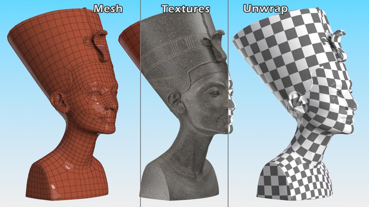 3D Ancient Busts Collection 2