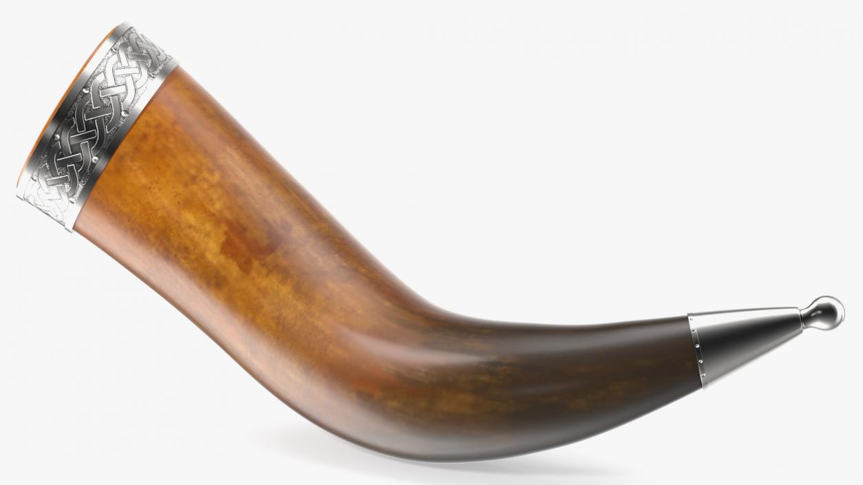 Old Drinking Horns Collection 3D model