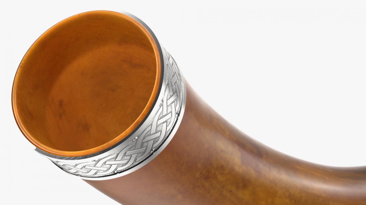 Old Drinking Horns Collection 3D model