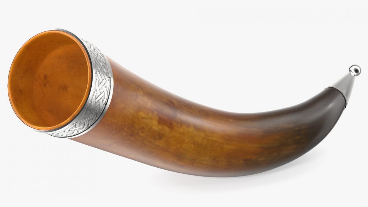 Old Drinking Horns Collection 3D model