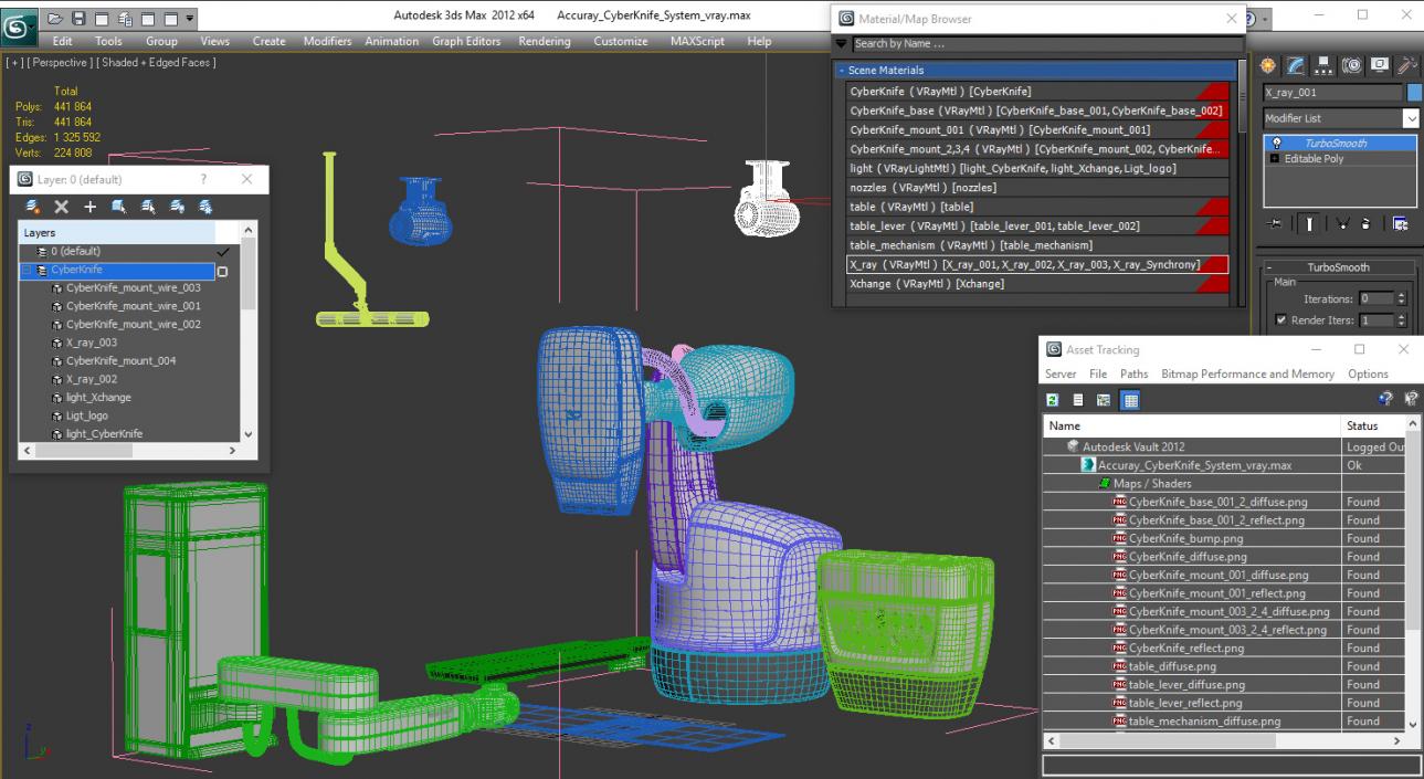 3D model Accuray CyberKnife System