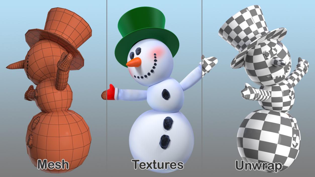 Cartoon Characters Collection 12 3D