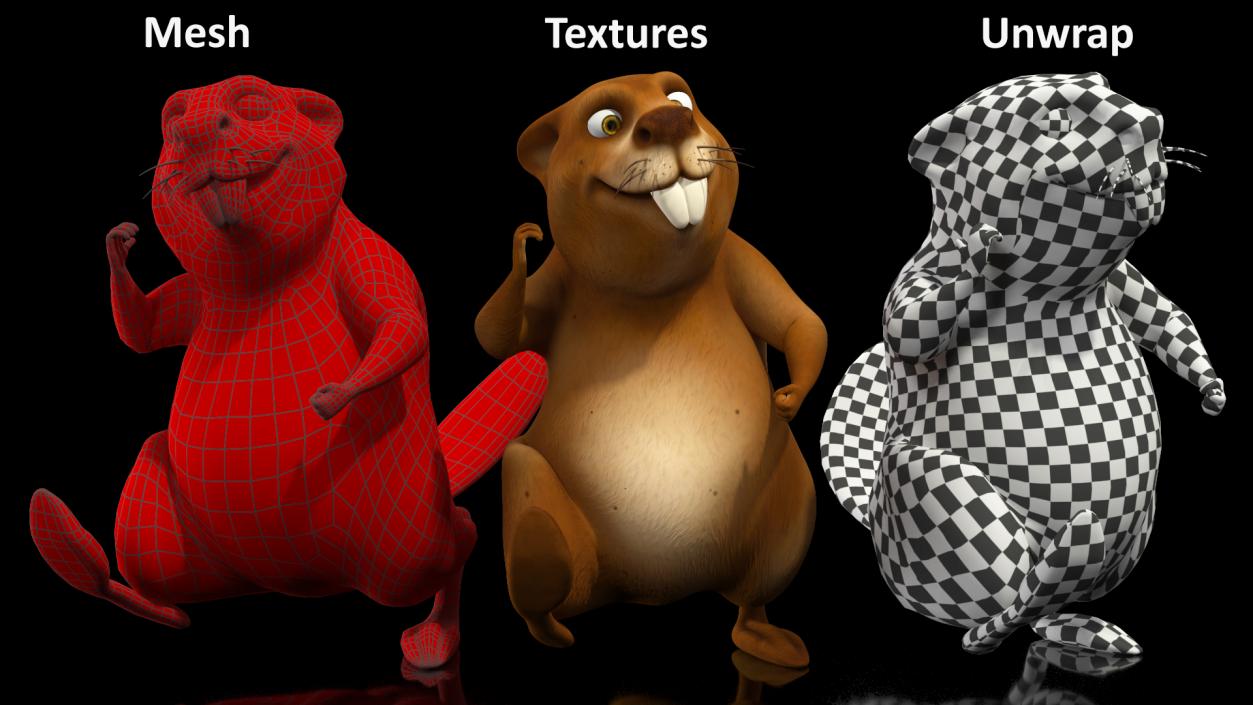 Cartoon Characters Collection 12 3D