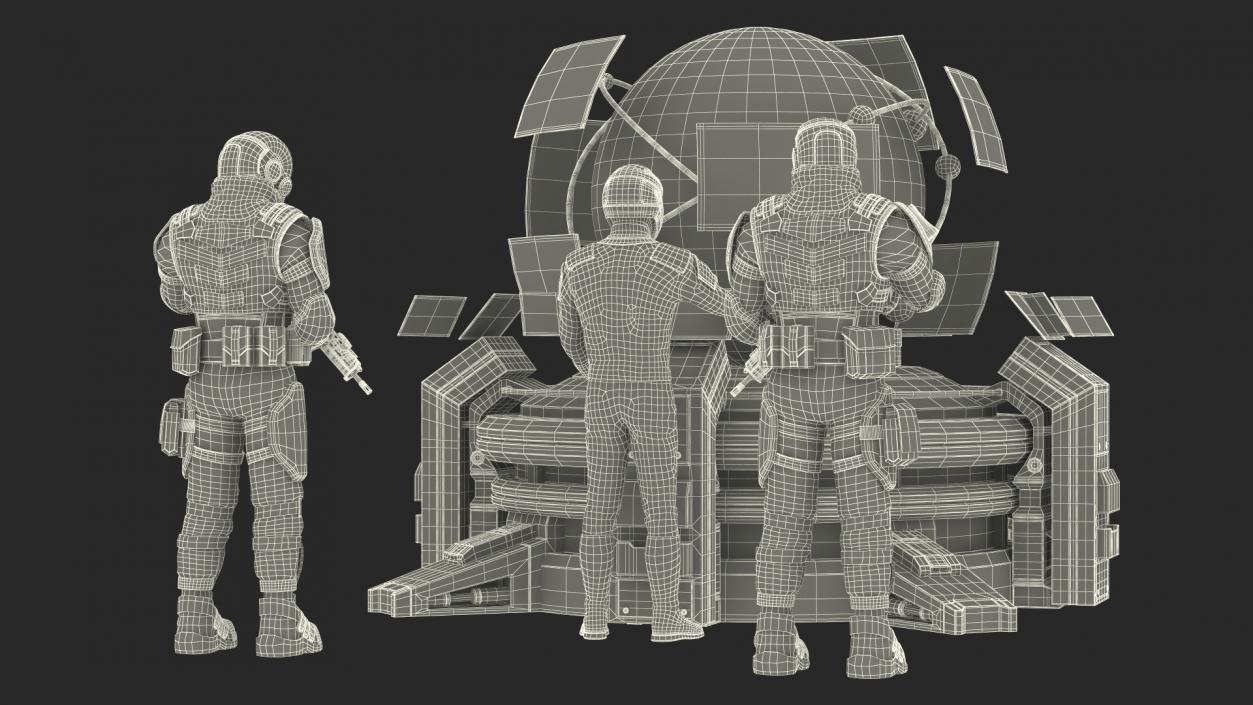 Captains Holo Command Table 3D