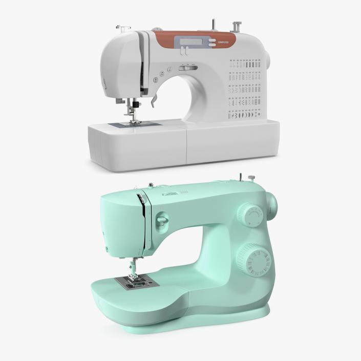 3D Sewing Machines Collection