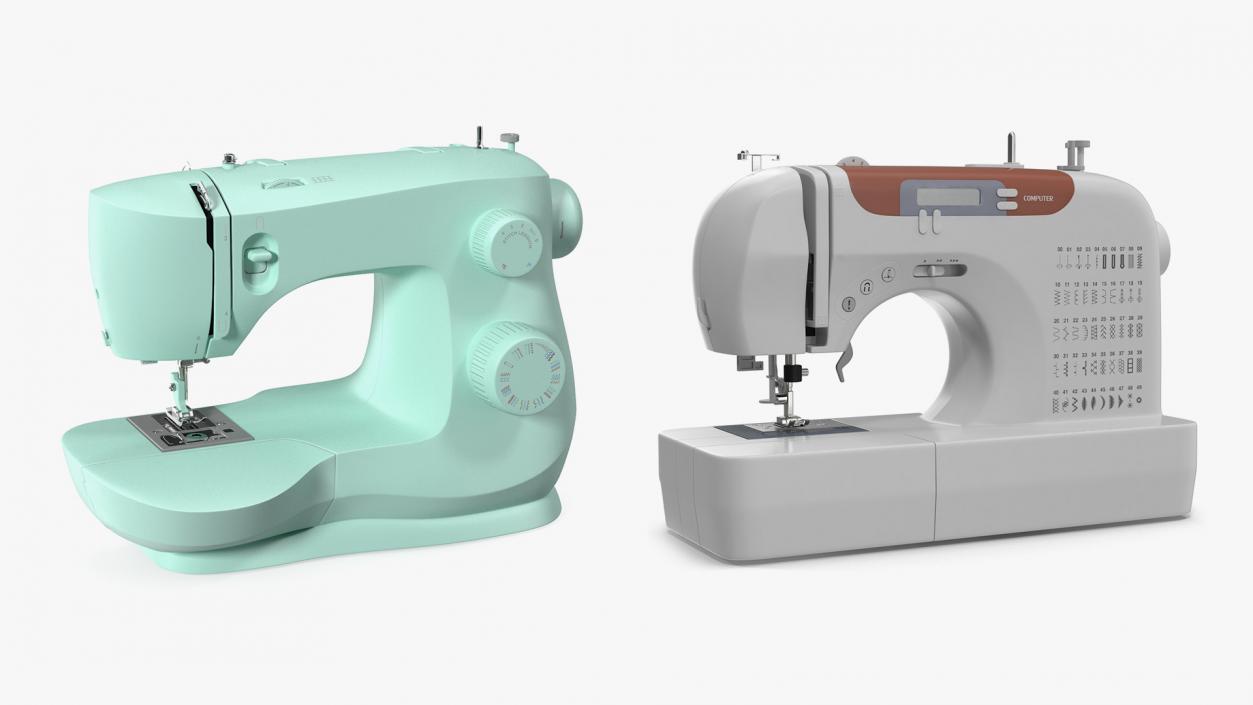 3D Sewing Machines Collection