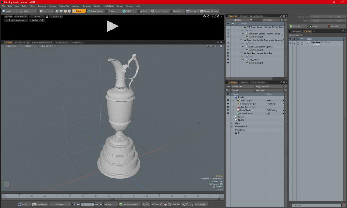 Cup Jug 3D model