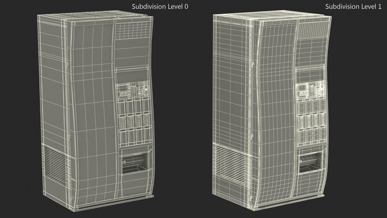 3D model Cold Soda Vending Machine