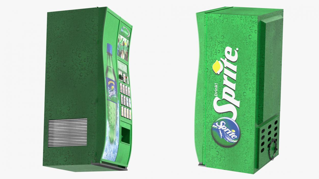 3D model Cold Soda Vending Machine