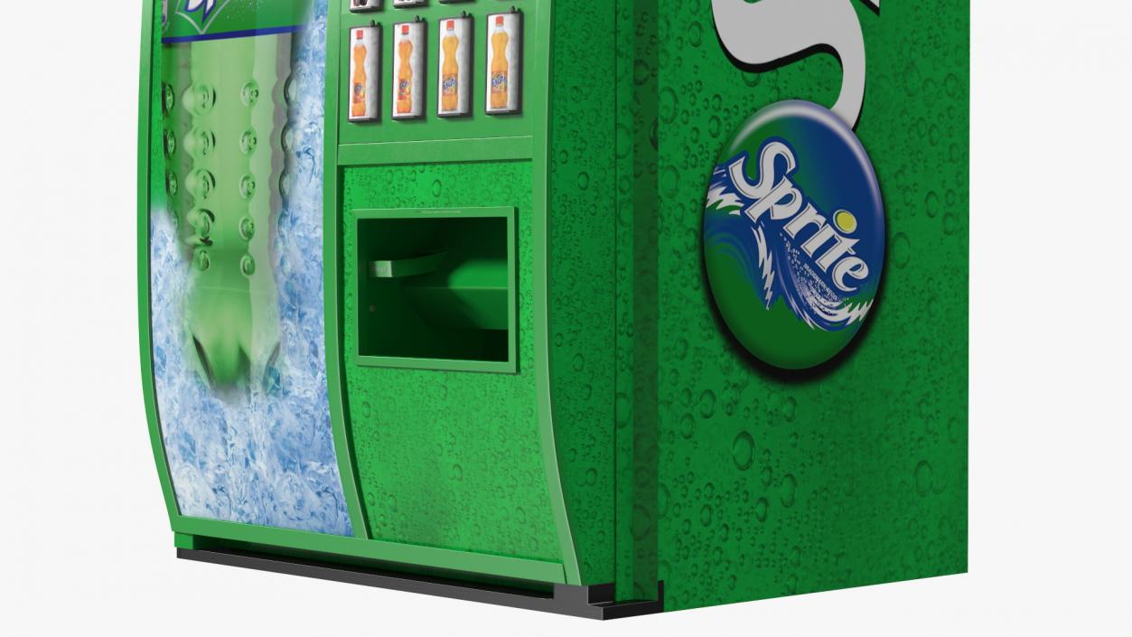 3D model Cold Soda Vending Machine