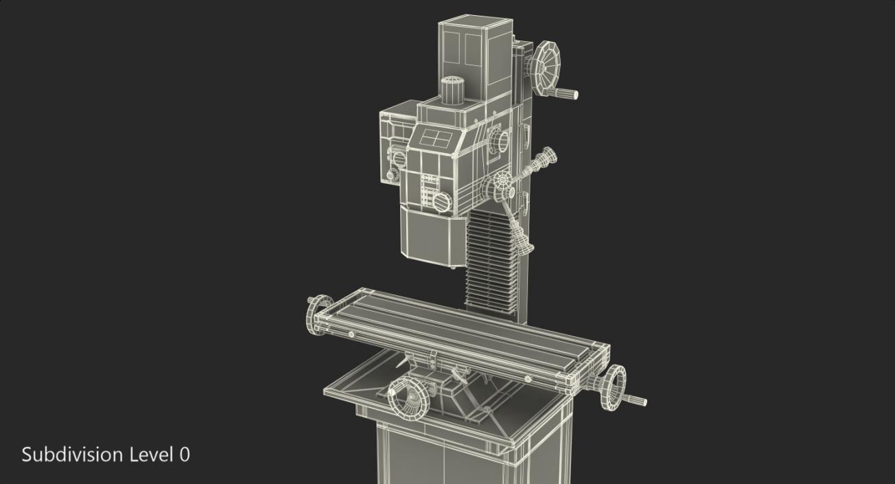 3D model Heavy Duty Drilling Machine Generic