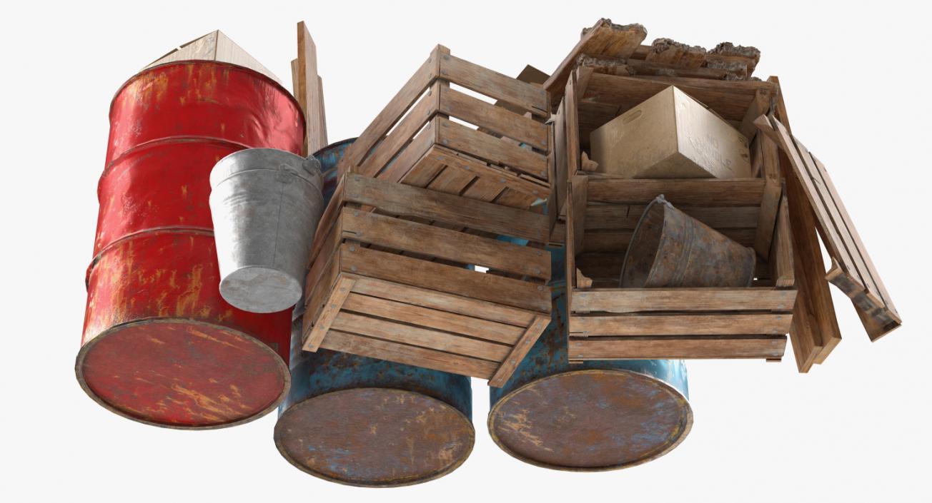 3D Industrial Debris Collection model