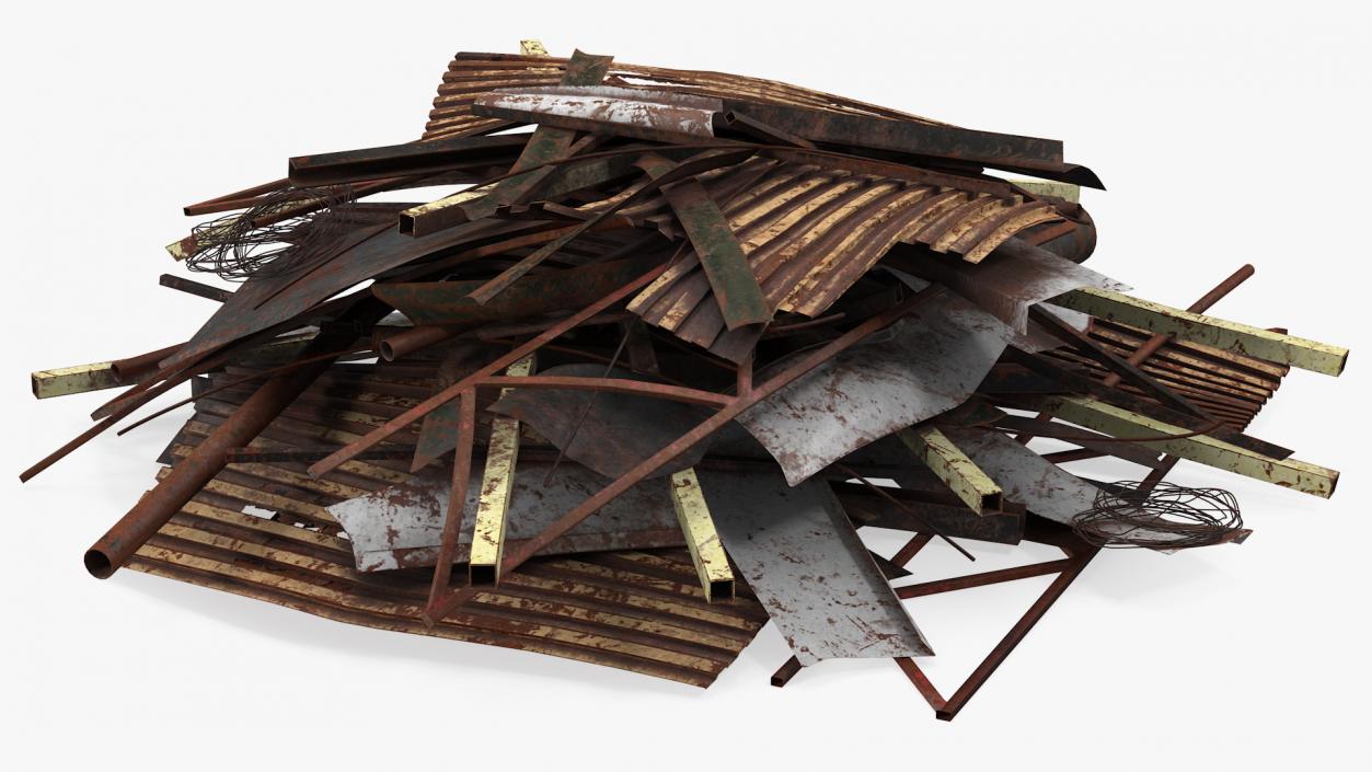 3D Industrial Debris Collection model