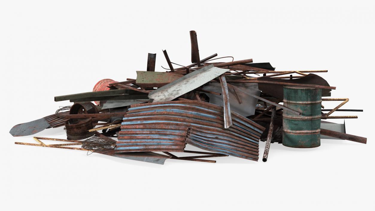 3D Industrial Debris Collection model