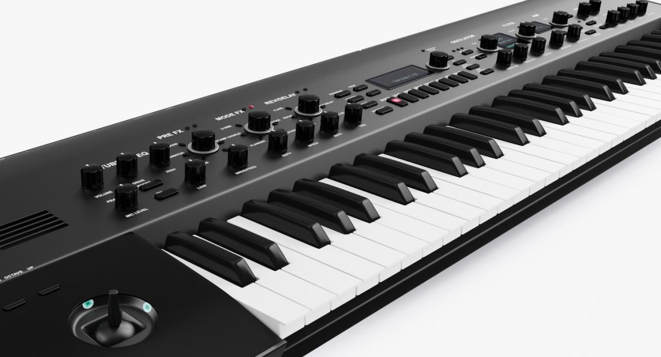 3D Musical Keyboard Instruments Collection 6