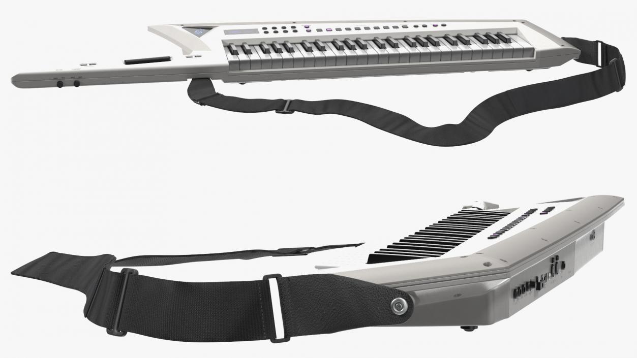 3D Musical Keyboard Instruments Collection 6