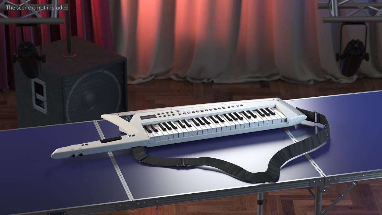 3D Musical Keyboard Instruments Collection 6