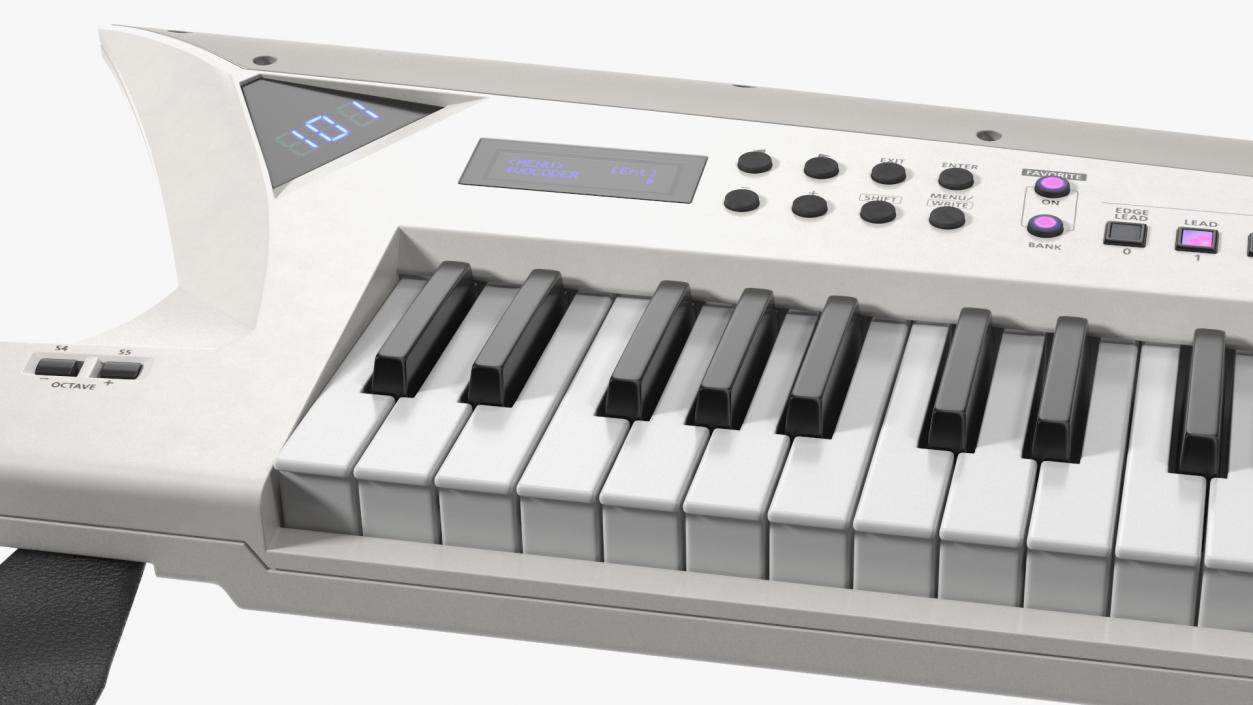 3D Musical Keyboard Instruments Collection 6