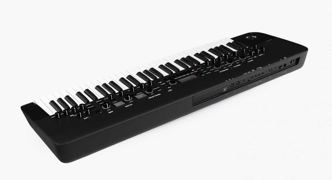 3D Musical Keyboard Instruments Collection 6