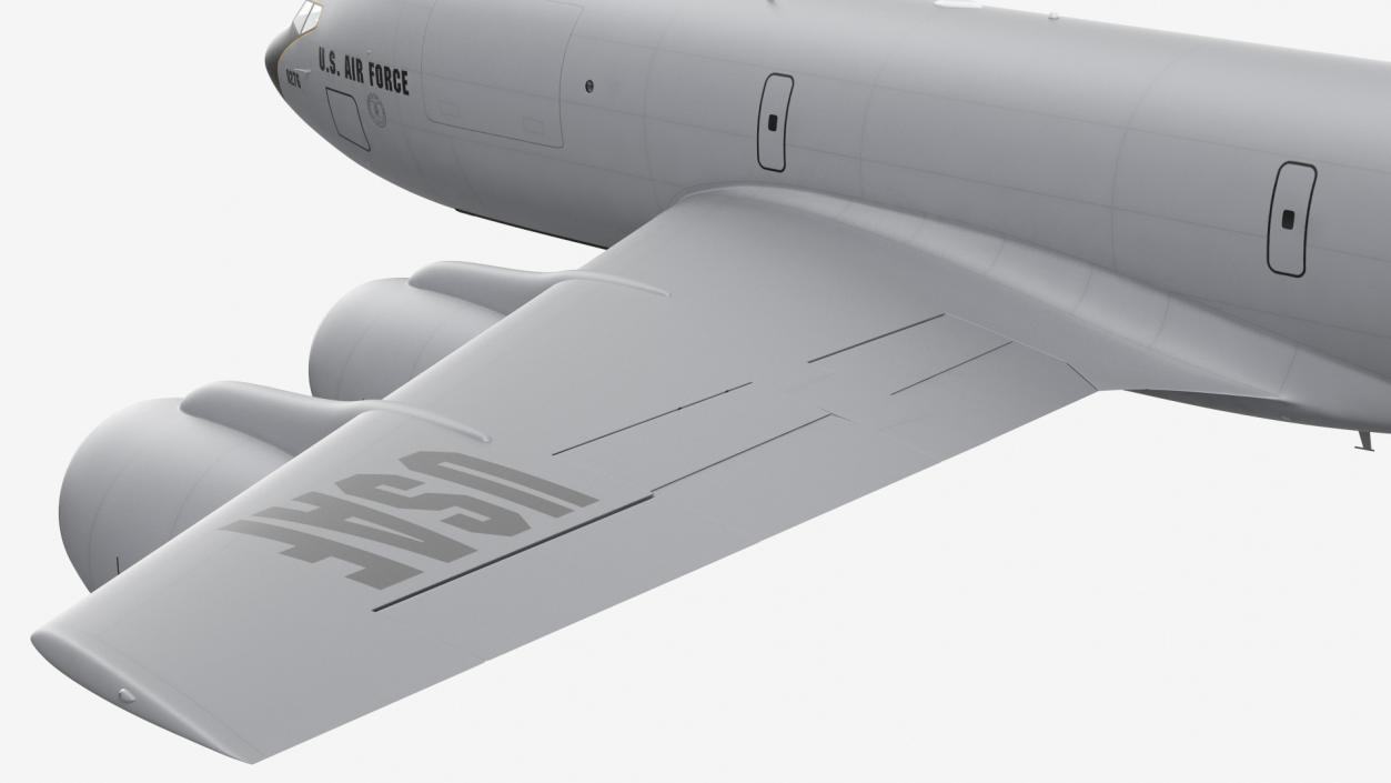 3D model Boeing KC 135 Stratotanker Refueling Aircraft