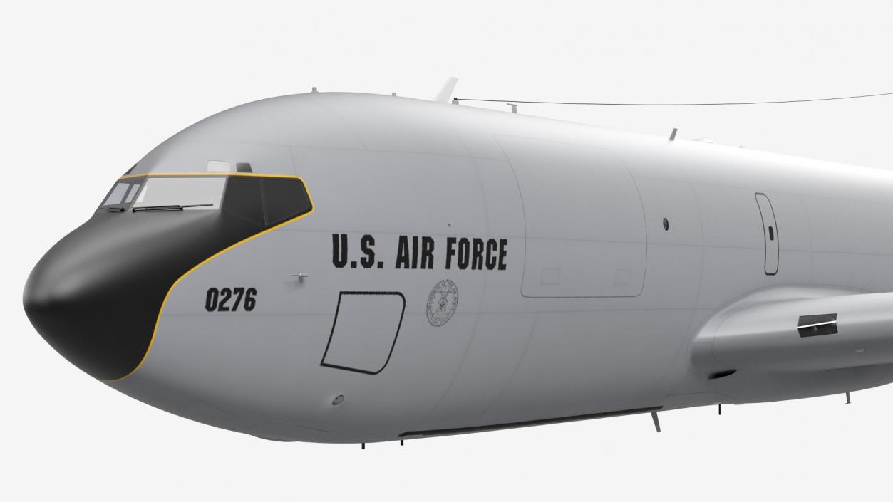 3D model Boeing KC 135 Stratotanker Refueling Aircraft