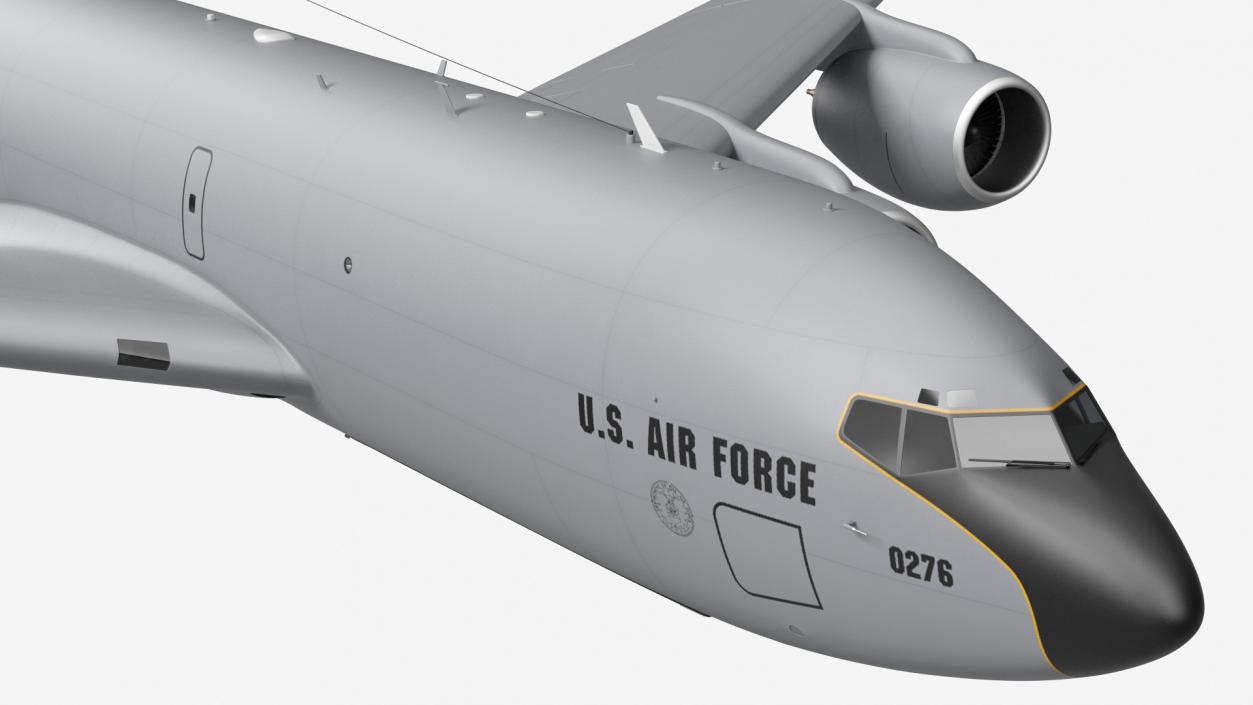 3D model Boeing KC 135 Stratotanker Refueling Aircraft