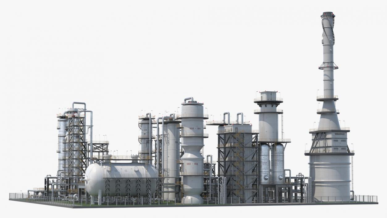 3D model Fuel Plant