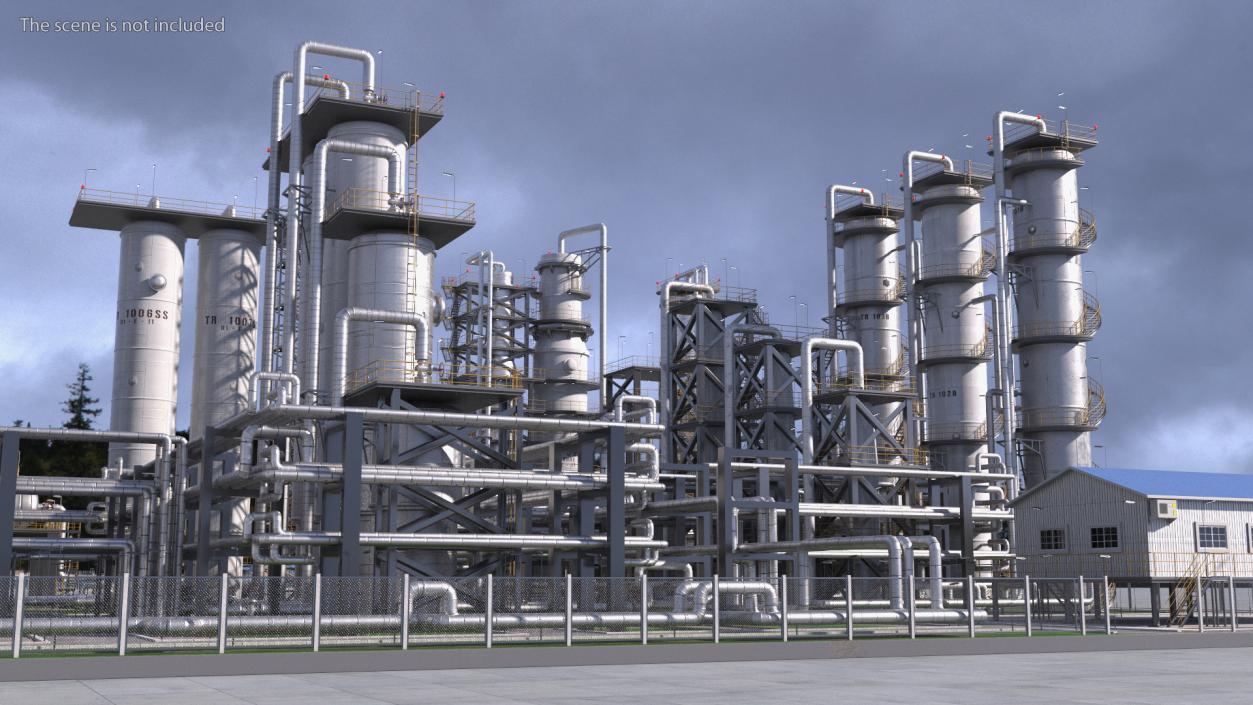 3D model Fuel Plant