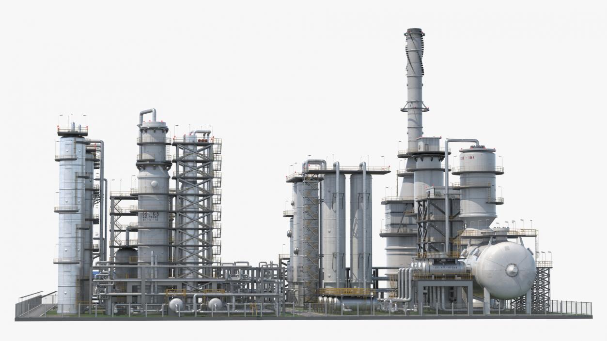 3D model Fuel Plant