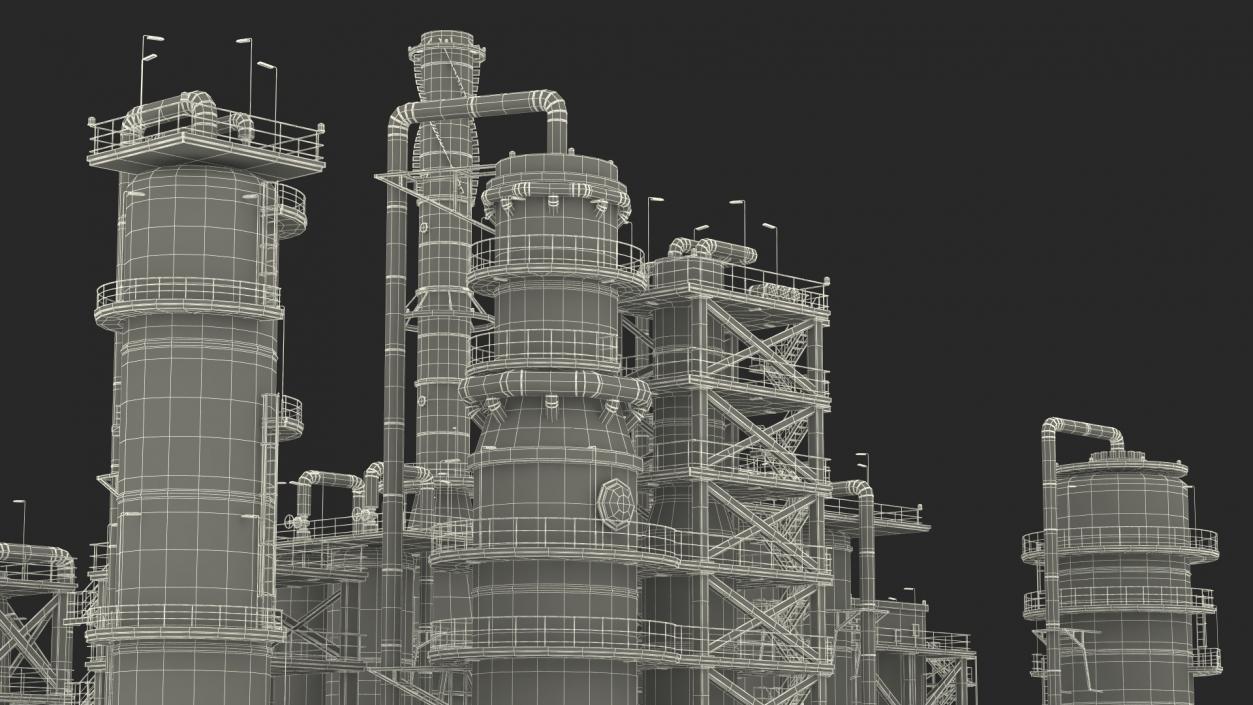 3D model Fuel Plant