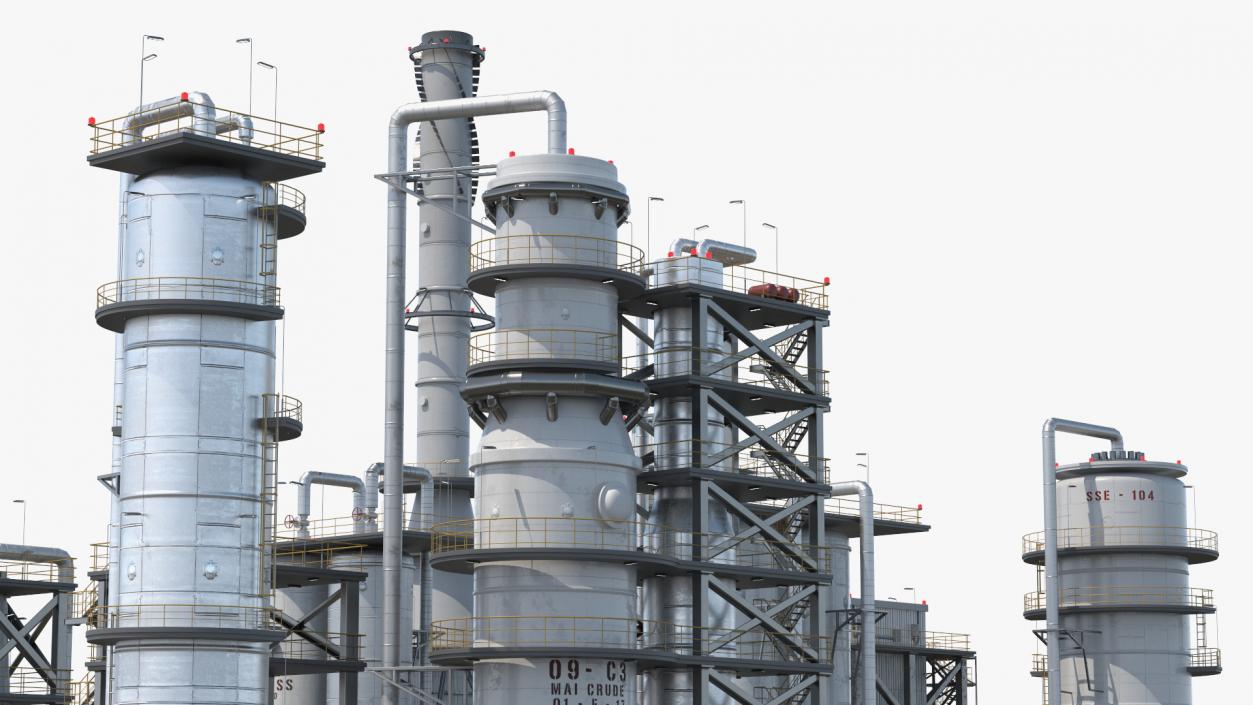 3D model Fuel Plant