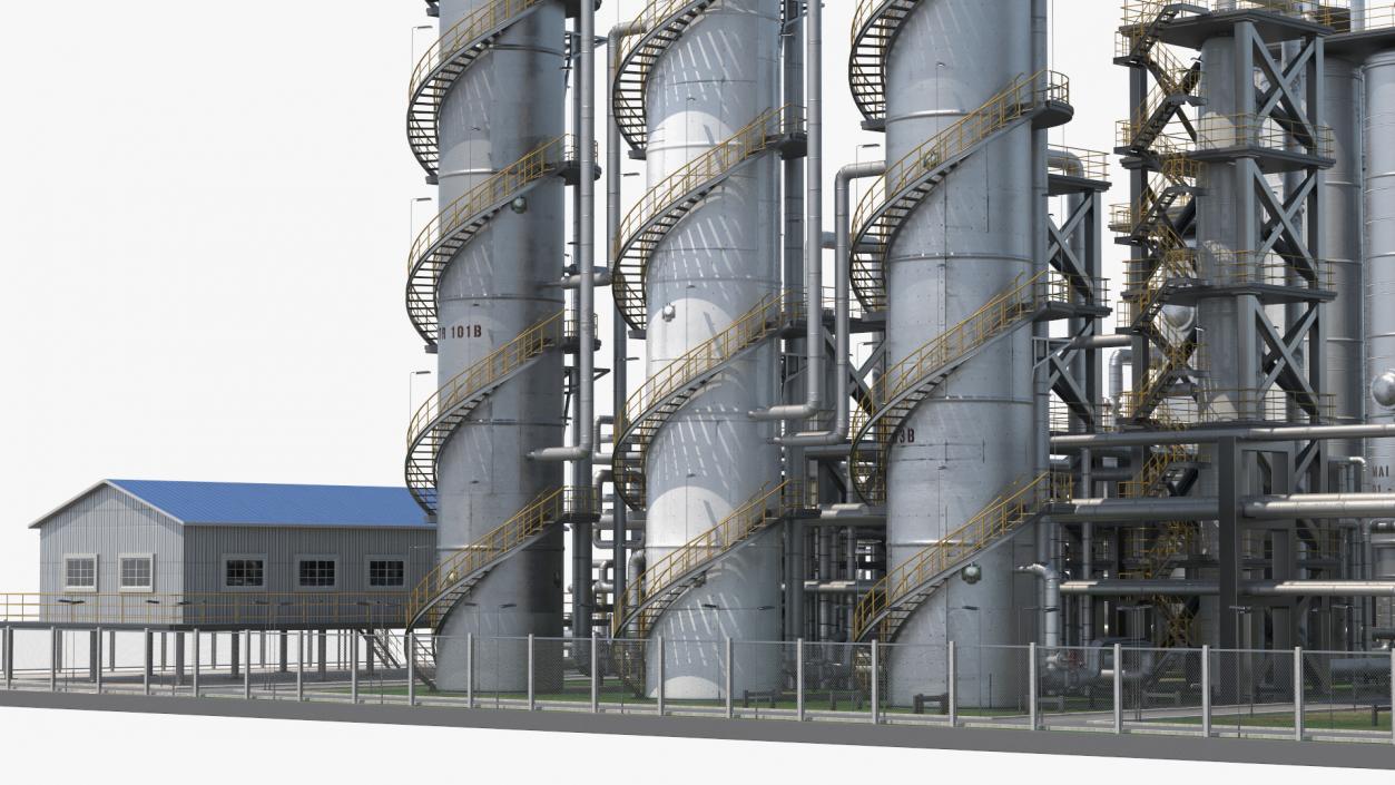 3D model Fuel Plant