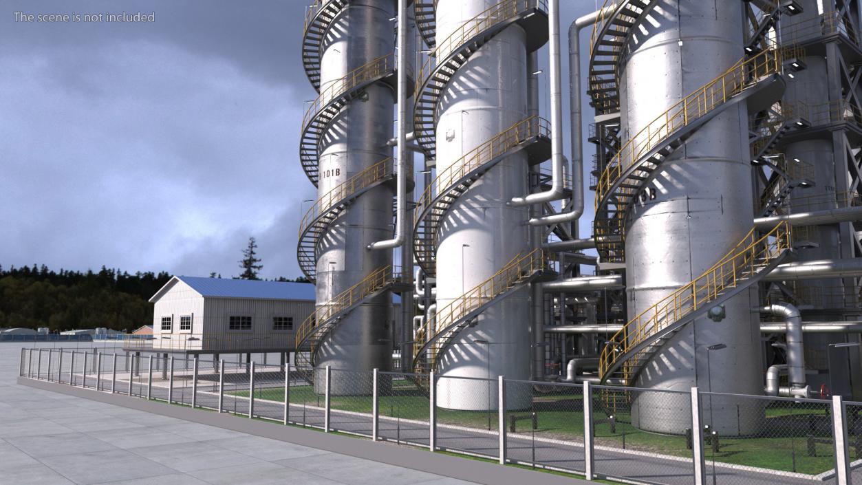 3D model Fuel Plant