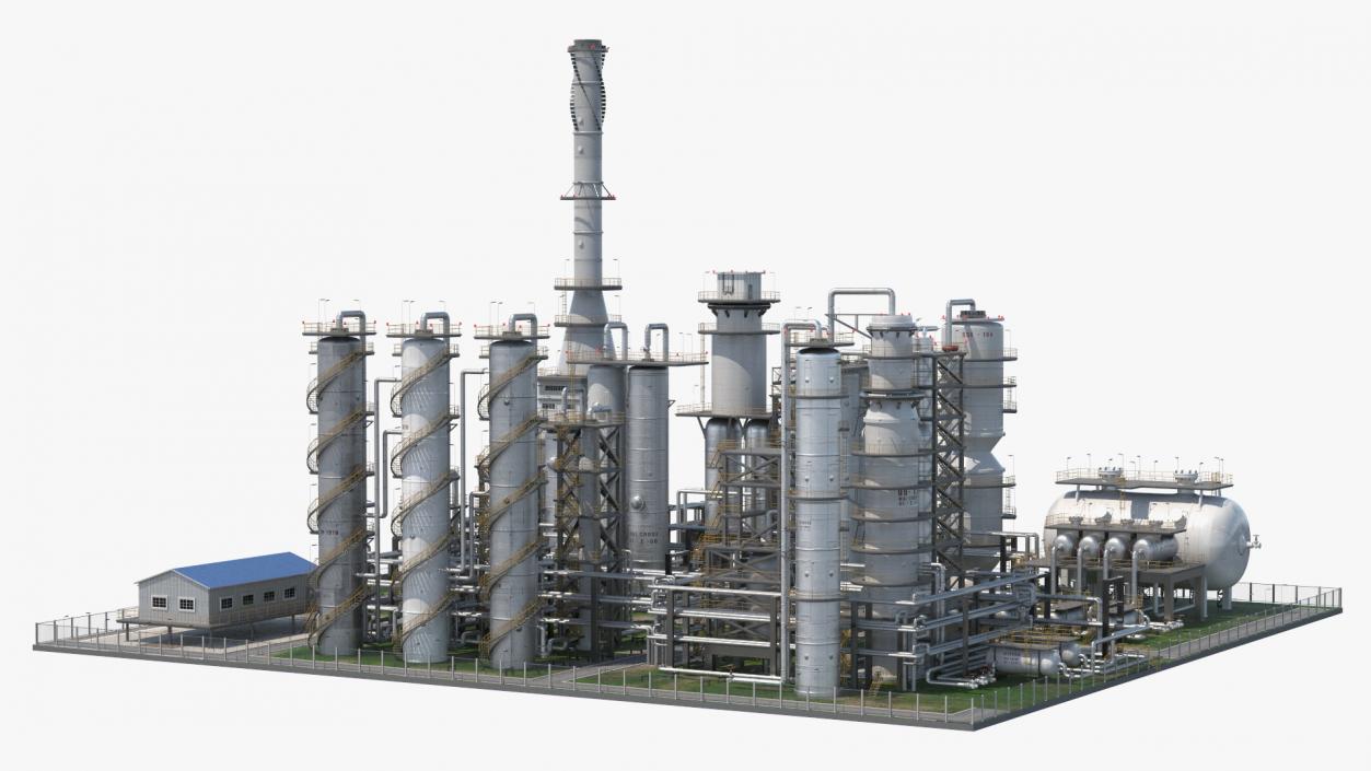 3D model Fuel Plant