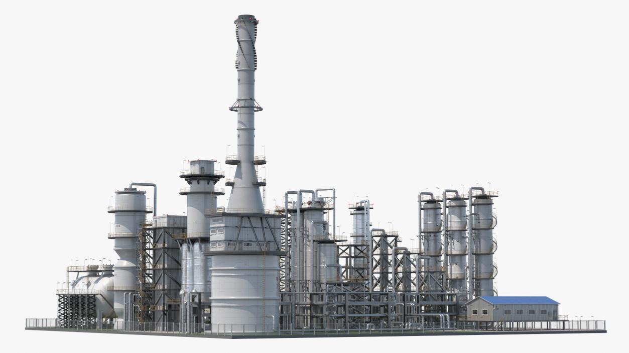 3D model Fuel Plant