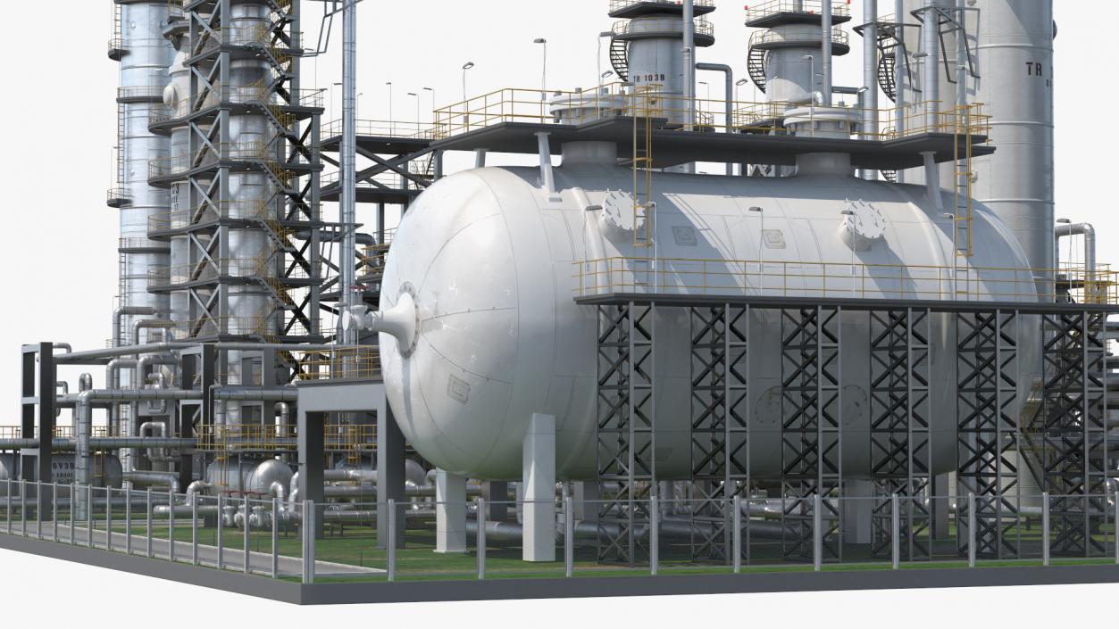 3D model Fuel Plant