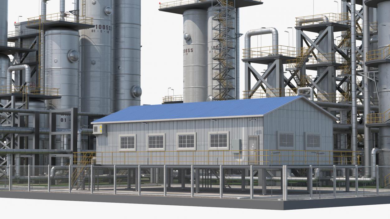 3D model Fuel Plant