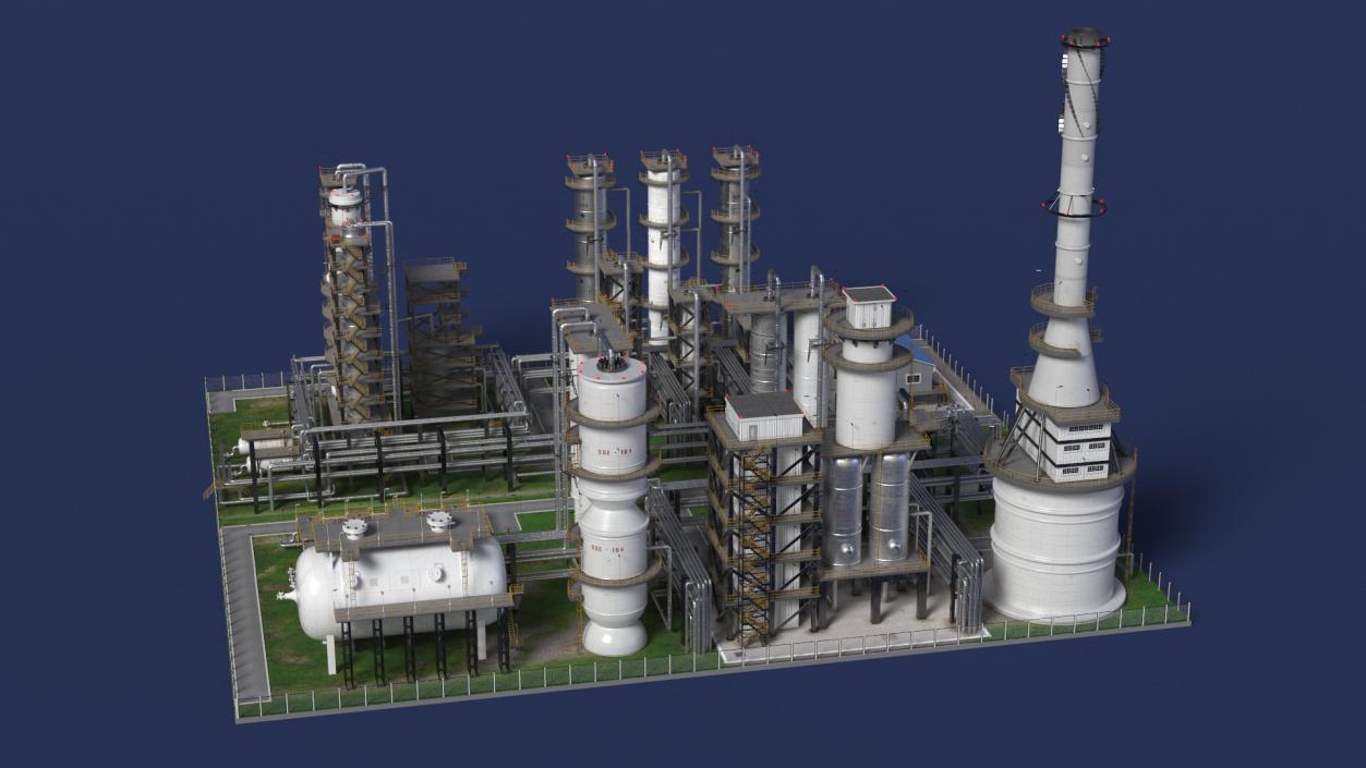 3D model Fuel Plant